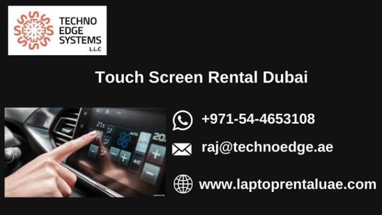 Enjoy the Rich Touch Screen Laptop Experience through Touch Screen Rentals