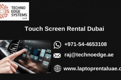 Enjoy the Rich Touch Screen Laptop Experience through Touch Screen Rentals