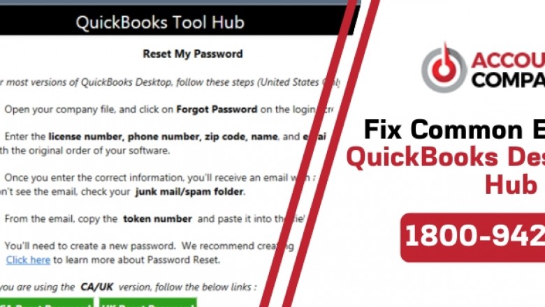 QuickBooks Desktop Tool Hub - Fix Common QuickBooks Errors