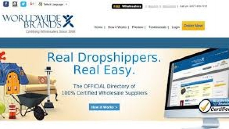 Dropship website