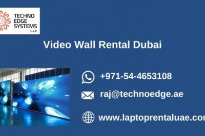 Avail Best Video Wall Rental Services for Different Events