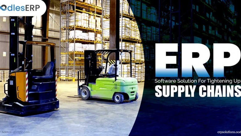 ERP software solutions For Tightening Up Supply chains