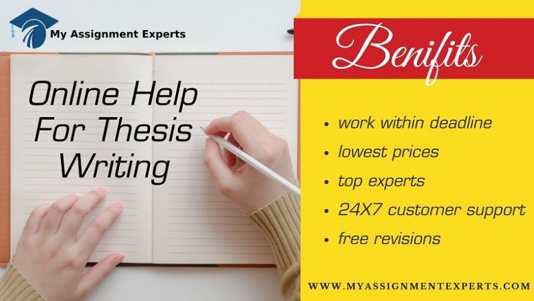 Thesis Help & Online Writing Help Service