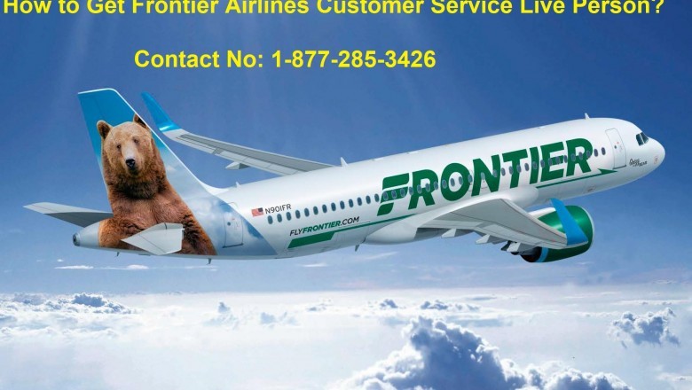 How to talk to a live person at Frontier Airlines?