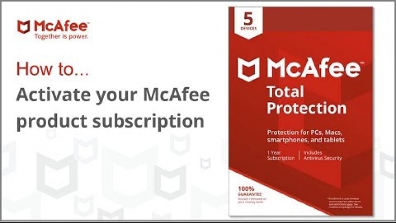 McAfee.com/Activate - Enter Email and Verify Product key
