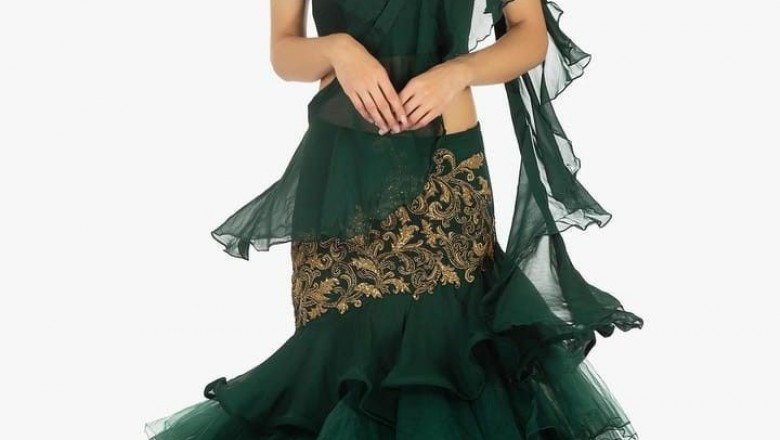 Concept Saree - Pleated Saree Online | Pre Drape Saree | Stitched Saree