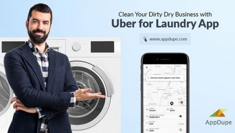 Clean Your Dirty Dry business with Uber for Laundry App