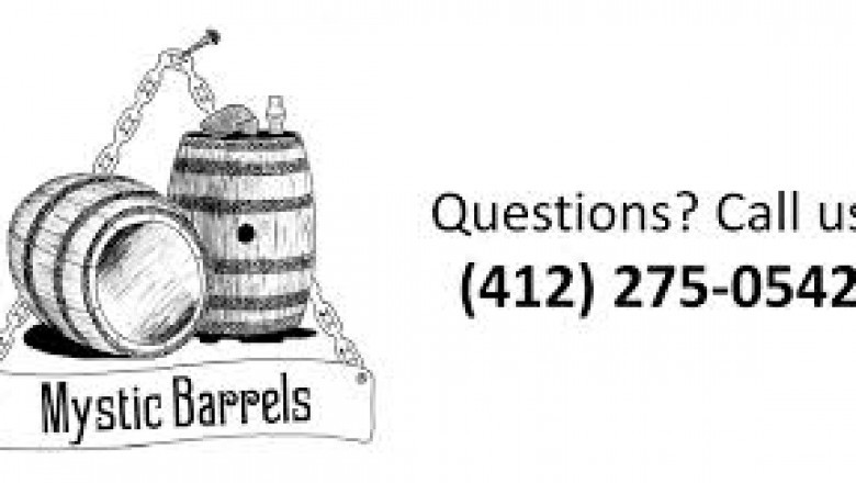 Empty Whiskey Barrels