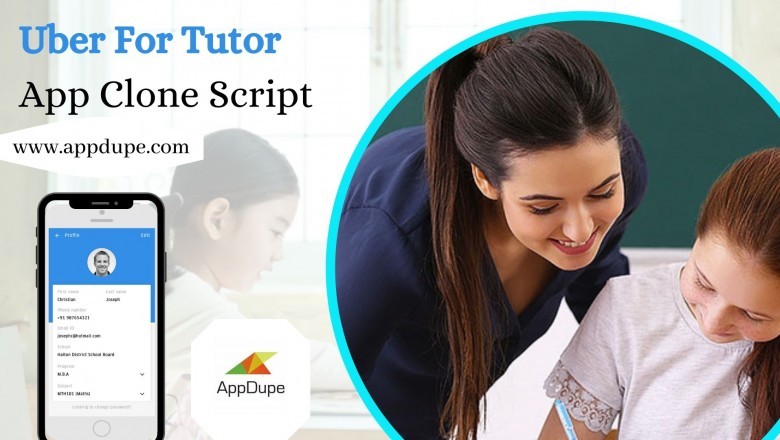 Uber for Tutor app: A virtual way of bridging the gap between students and teachers