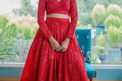 Crop Top And Skirt Lehenga | Long Skirt With Crop Top | Crop Top And Long Skirt | Crop Top Skirt Set