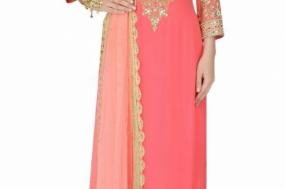 Designer Plazo Suits: Palazzo Suits | Plazo With Peplum Top | Plazo With Crop Top