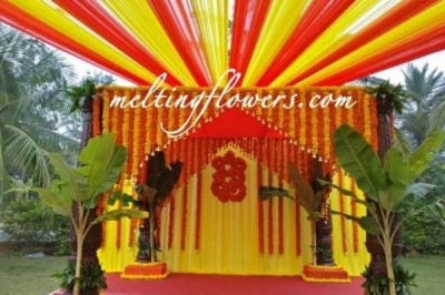 Flower Decoration | Wedding Decorations | Marriage Decoration | Melting Flowers