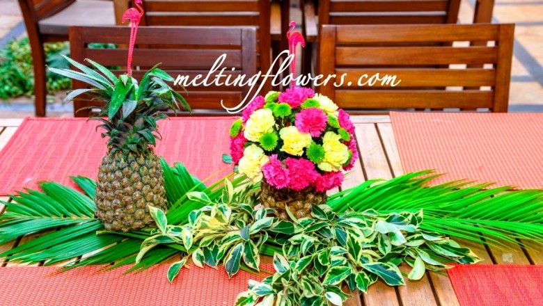 Party Decorations | Cocktail Party Decorations | Melting Flowers