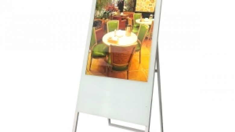 43 inch floor standing lcd digital signage screen