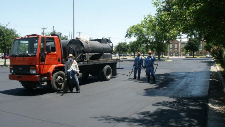 Newly Constructed Concrete Dumpster Pads For Houston People