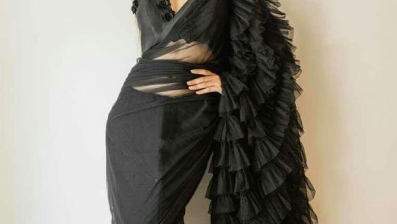Ruffle Saree Blouse That Is Trending Now