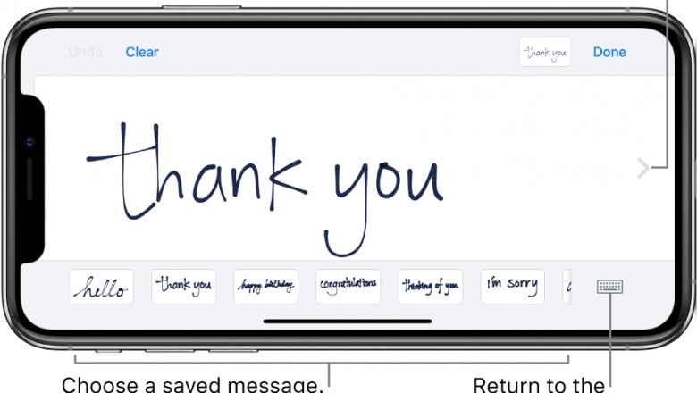 How to Use Digital Handwriting on iMessage of iPhone and iPad