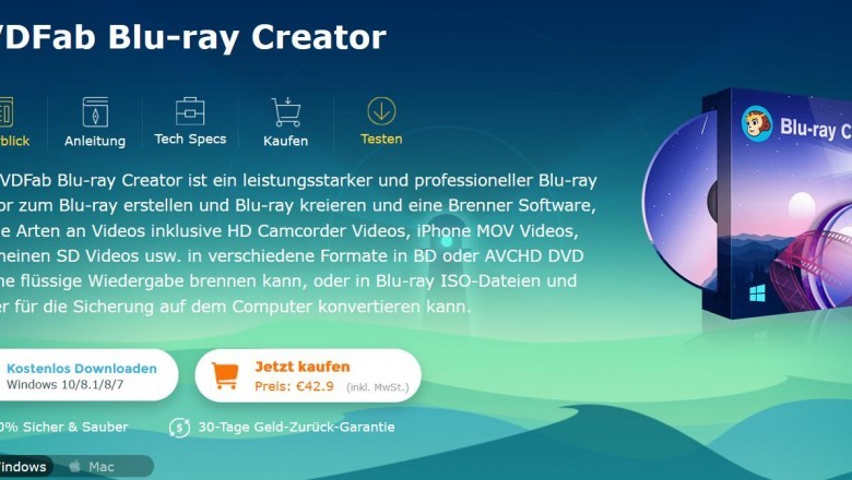 Der beste Blu-ray Creator zum Blu-ray erstellen oder Blu-ray Ordner aus allerlei Videos kereiern