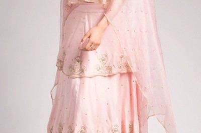Crop Top And Skirt Lehenga | Long Skirt With Crop Top | Crop Top Skirt Set