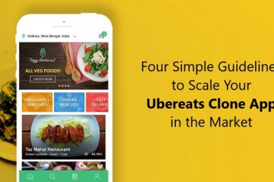 Four Simple Guidelines to Scale Your Ubereats Clone App in the Market