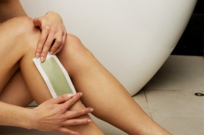 get rid of leg hair by veet