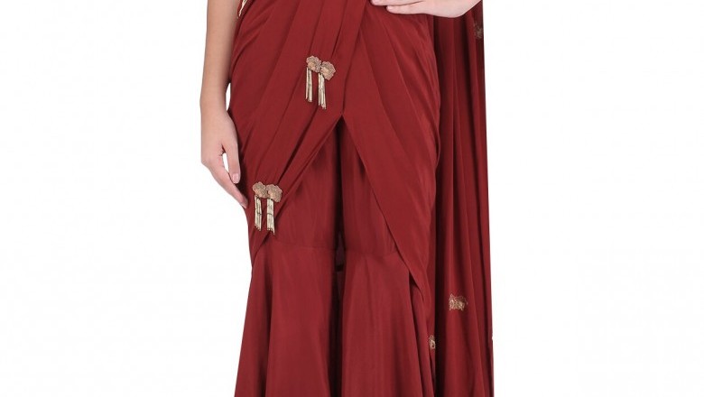 Dhoti Saree | Plazo Saree | Dhoti Saree Designs | Pant Saree and Sharara Saree