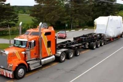 Heavy equipment transport