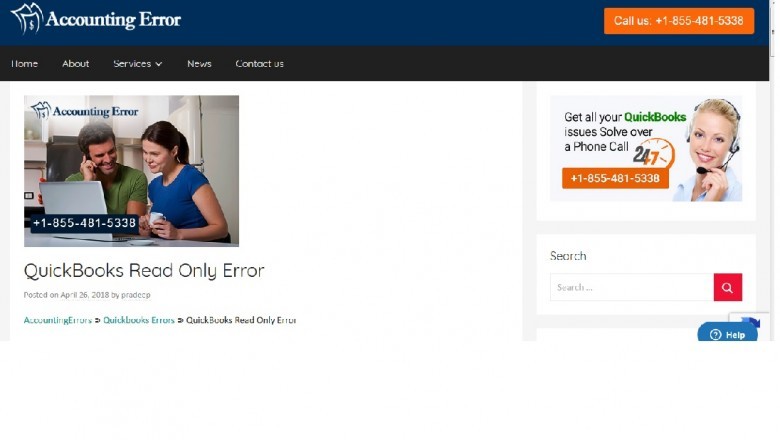QuickBooks cannot open file because it exists as a read only file