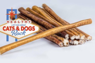 12 Inch Bully Sticks with Weight 110g Plus - Cats and Dogs Rock