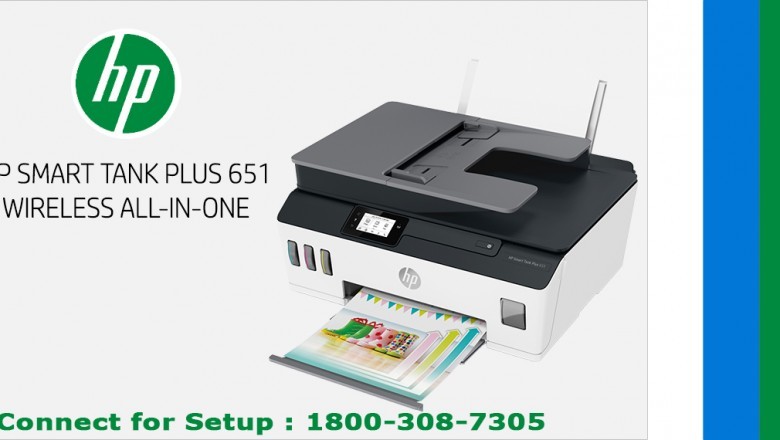 How Can I Setup HP Smart Tank Plus 651 Wireless All-in-one