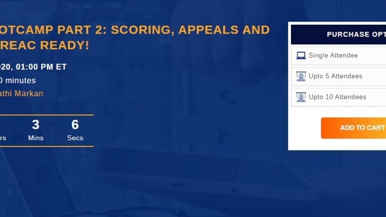 Webinar on REAC Bootcamp Part 2: Scoring, Appeals, Getting REAC Ready