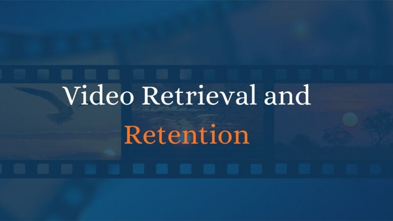 video retention & retrieval on the basis of incidents