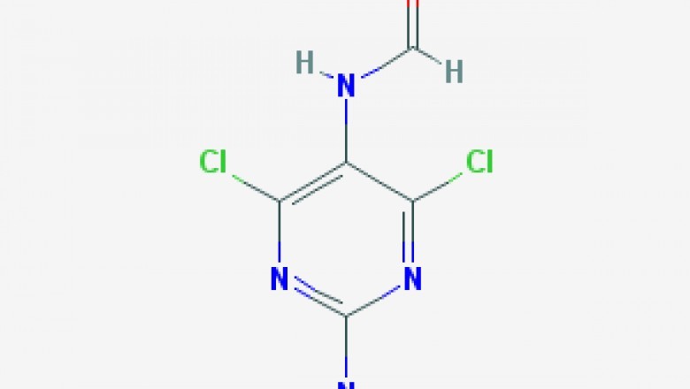 chemical N-(2-Amino-4,6-dichloro-5-pyrimidinyl)formamide Description