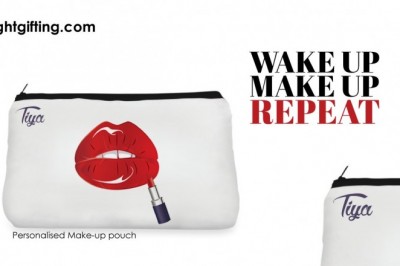 Buy Personalized Cosmetic Pouch Gifts Online India | Customized Gift