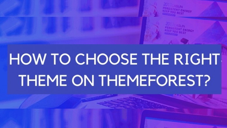 CHOOSE THE RIGHT THEME ON THEMEFOREST, HOW? READ THIS