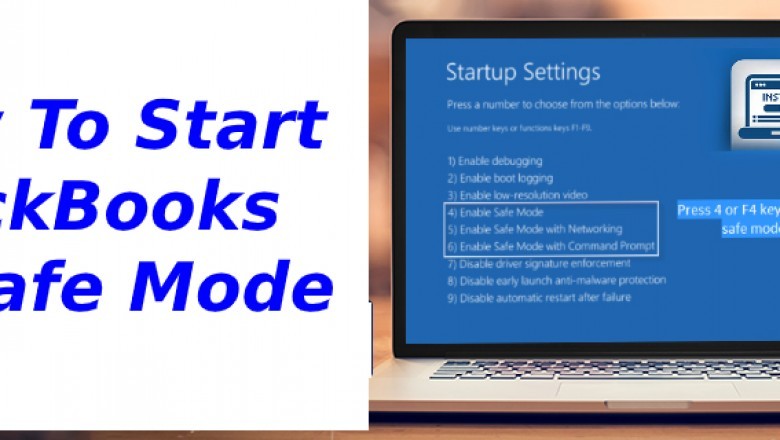 QuickBooks in safe mode