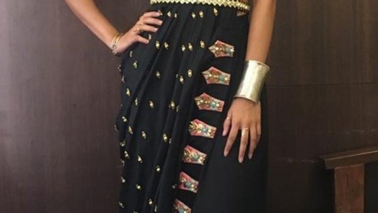 Dhoti saree and pant style saree online shopping