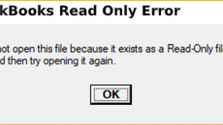 QuickBooks Read Only Error