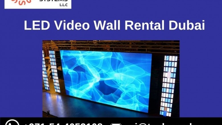 What are the Key Things to Know about Video Wall Hire in Dubai?