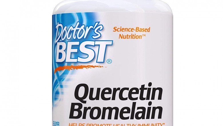 Doctor’s Best, Quercetin Bromelain, 180 Veggie Caps