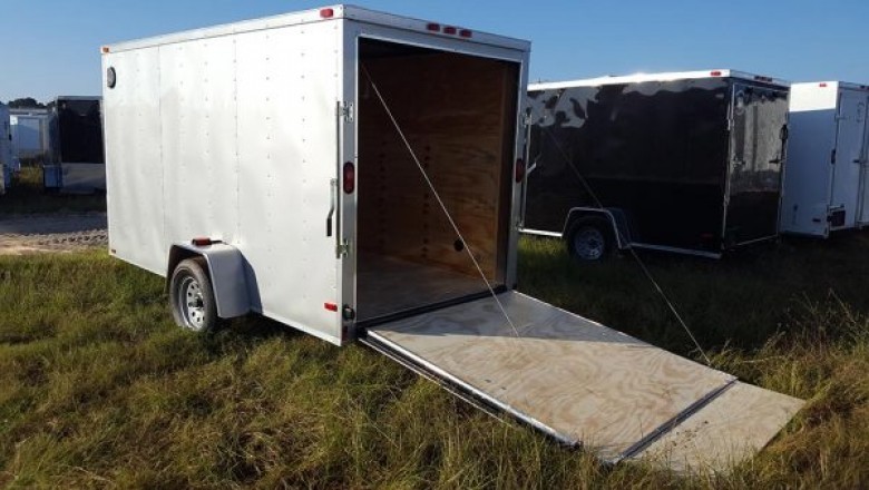 6 X 12 Enclosed Trailer