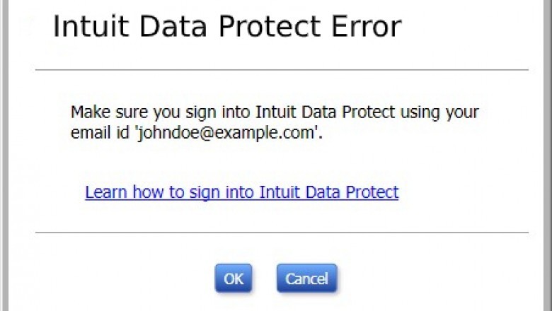 Intuit Data Protect Error-accountingerrors
