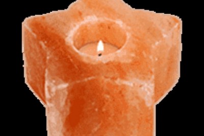 Himalayan Salt Candle Holders - Himalayan Salt Cure
