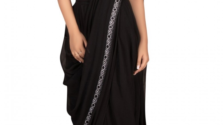 Best designer dhoti saree gown and Stitched Pant Saree online shopping