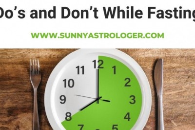 Do’s and Don’t While Fasting