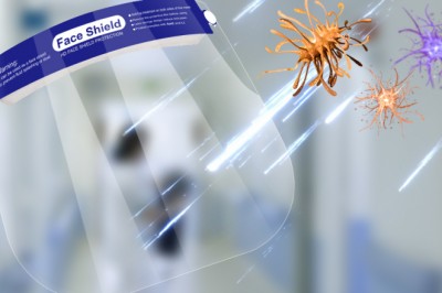 5 x Full Face Shield Anti-droplets Anti-fog Dust-proof Face Shield Protective Cover