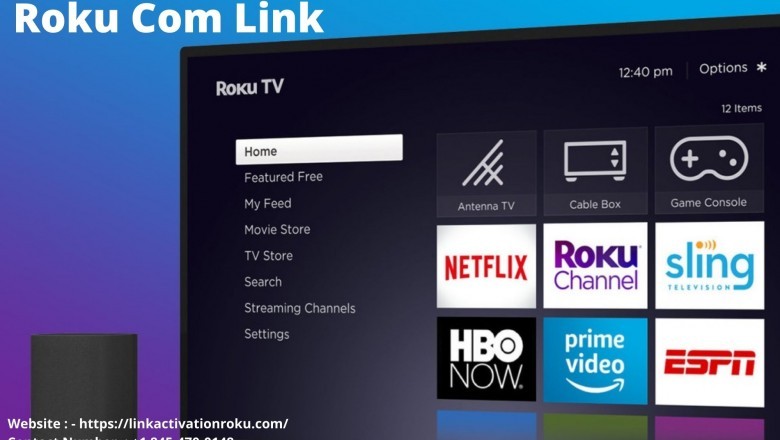 Activate the Roku Com Link Activation