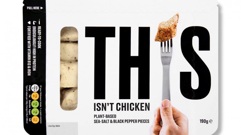 Delicious Sea-Salt and Cracked Black Pepper Pieces That Are Fake Chicken