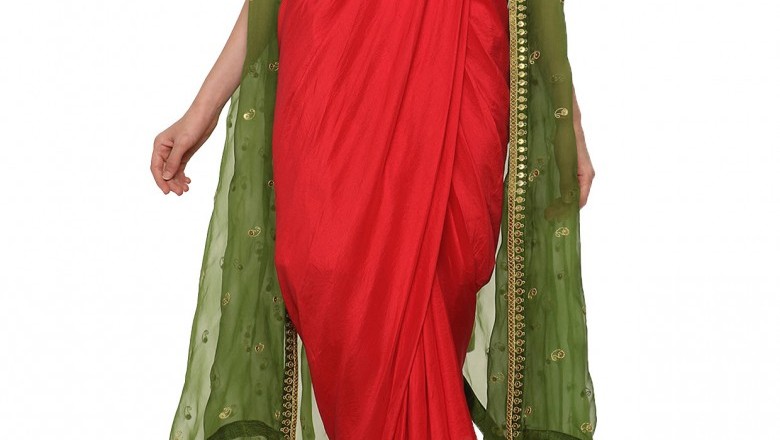 Buy Designer Stitched Dhoti Saree Gown And Pant Saree In India At Reasonable Price