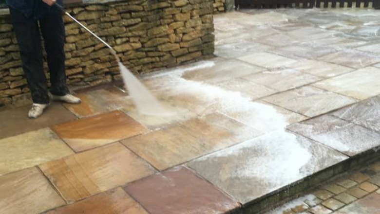 Enhanced Patio and Drive Cleaning with Pressure Cleaning Services in London